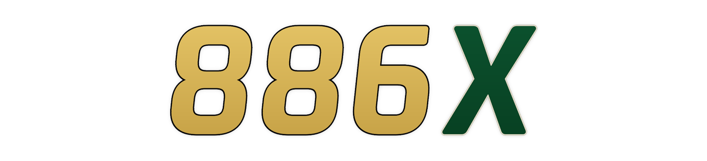 886x
